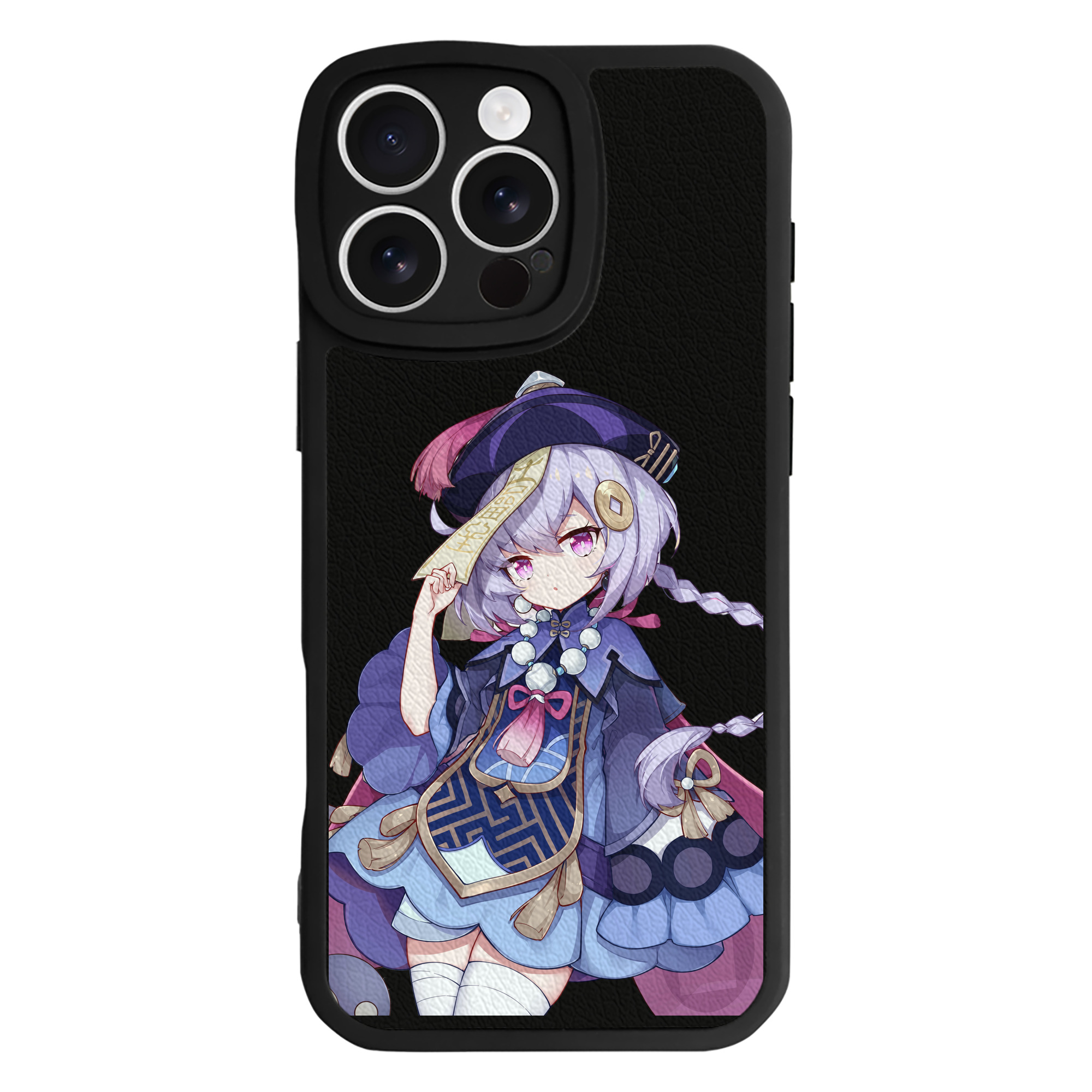 げんし神 七七 なな  genshin Nana 【iPhone 16シリーズ対応】シリコンスマホケース（レザー調） 材質：シリコン